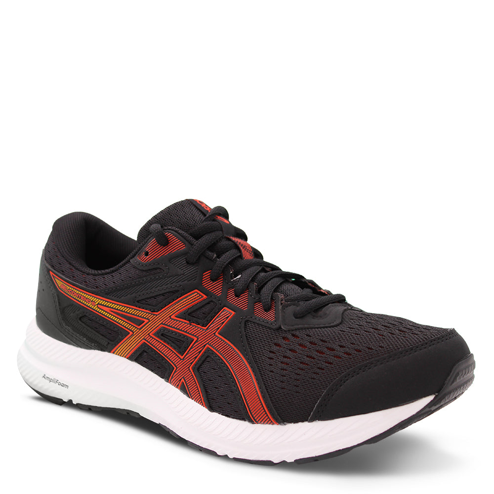 Asics Contend 8 Men's Running Shoes Black Red