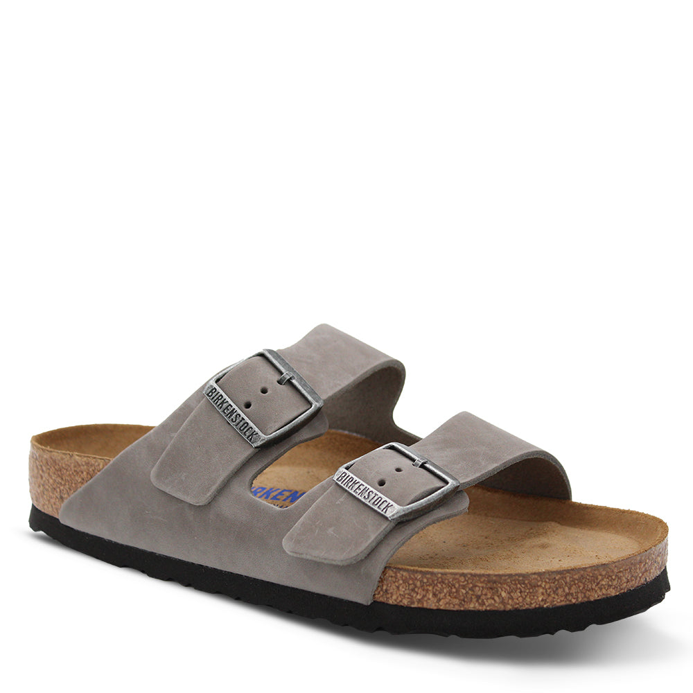 Birkenstock Arizona SFB Ironstone Leather Sandal