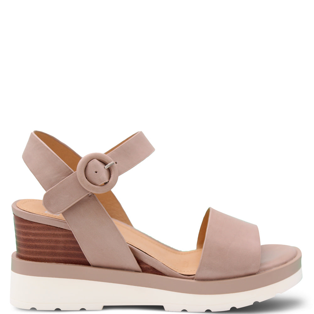 EOS Footwear Jadon Women's Wedge Sandals Taupe