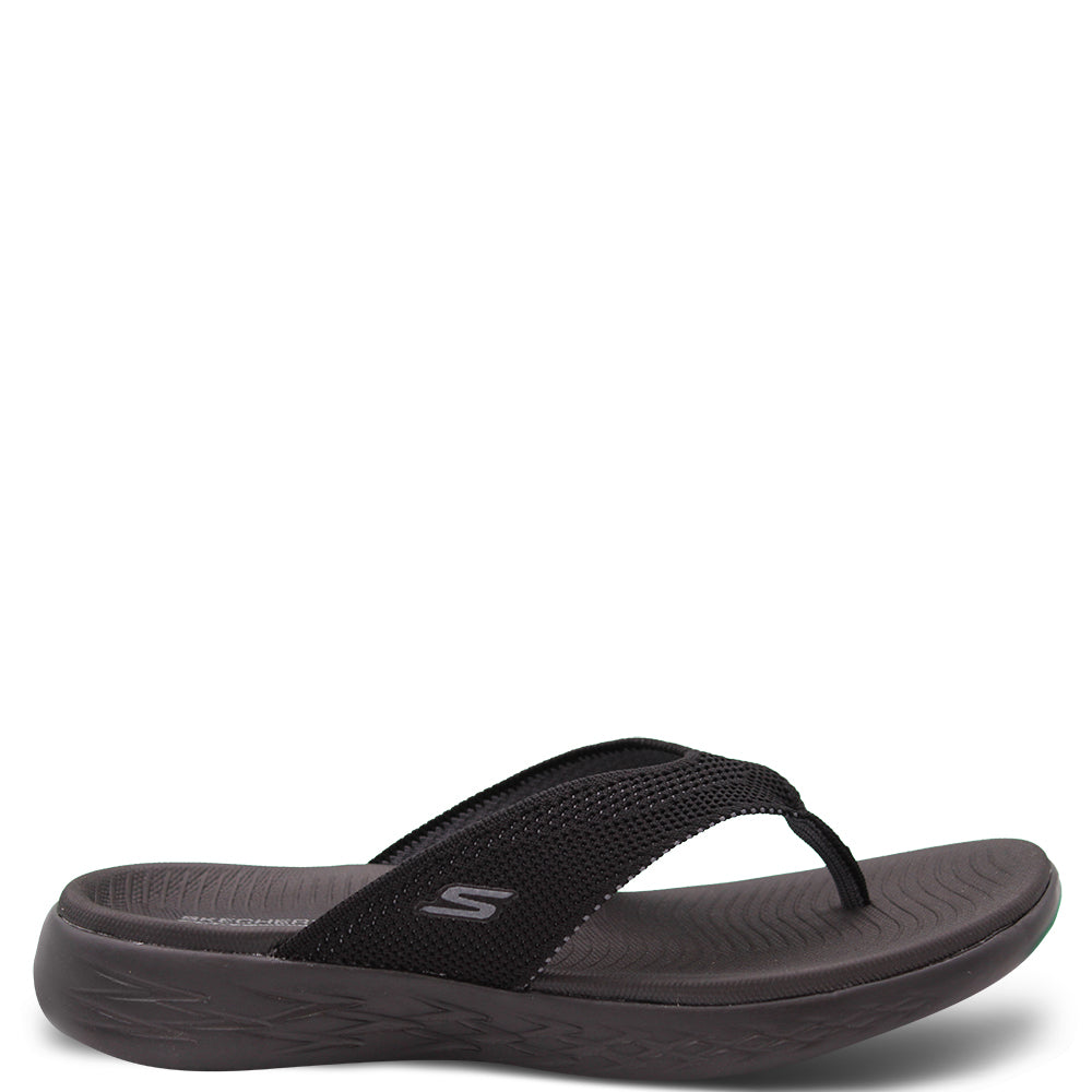 Skechers On The Go 600 Women's Thongs Black