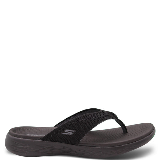 Skechers On The Go 600 Women's Thongs Black