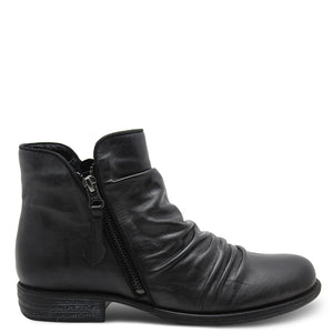 Eos Willet Black Womens Flat Boot