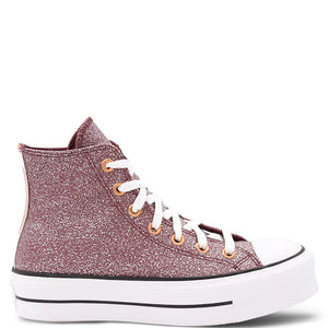Converse CT Lift Forest Glam Women's Hi Top Sneakers Rose