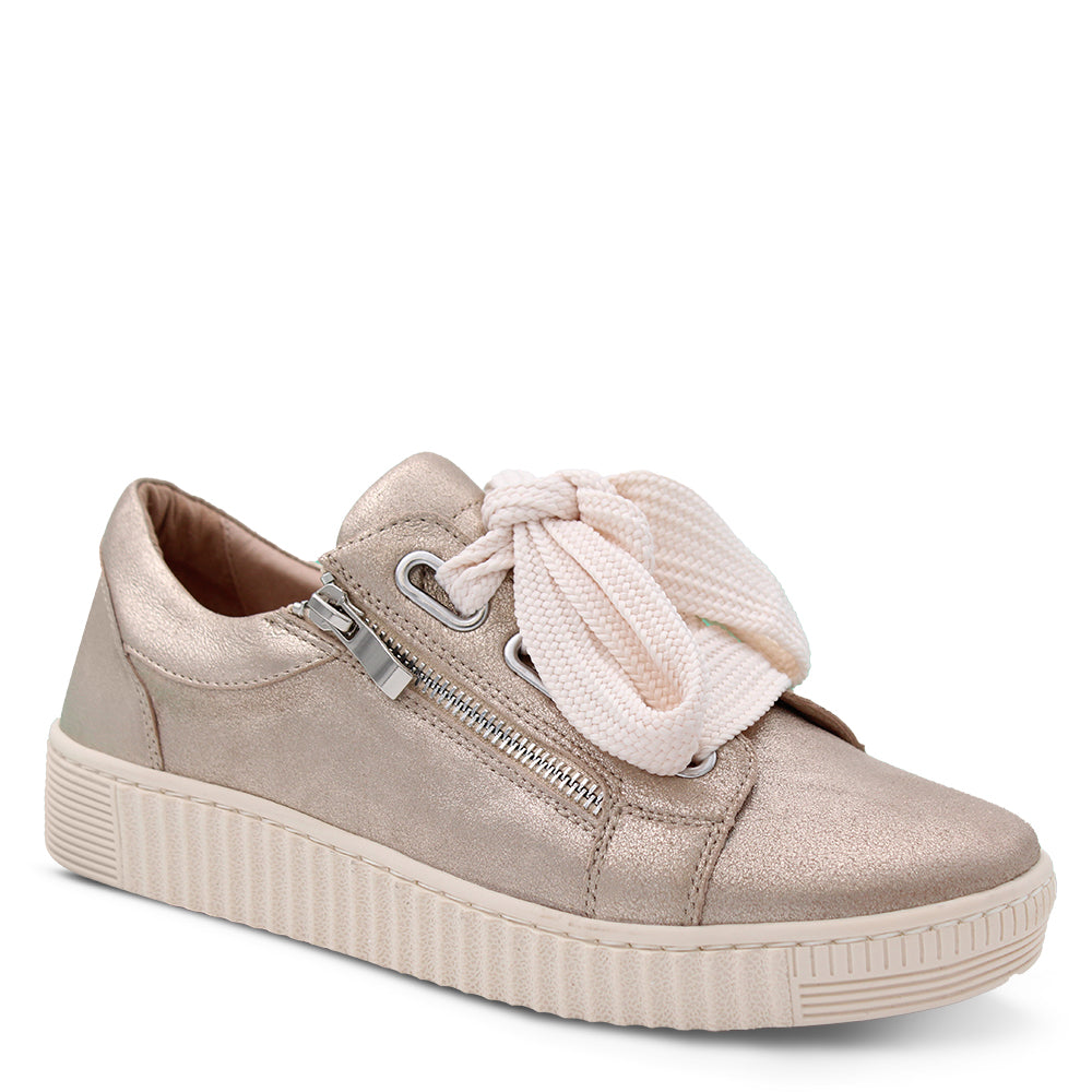EOS Footwear Jovi Metallic women's sneakers Champagne 