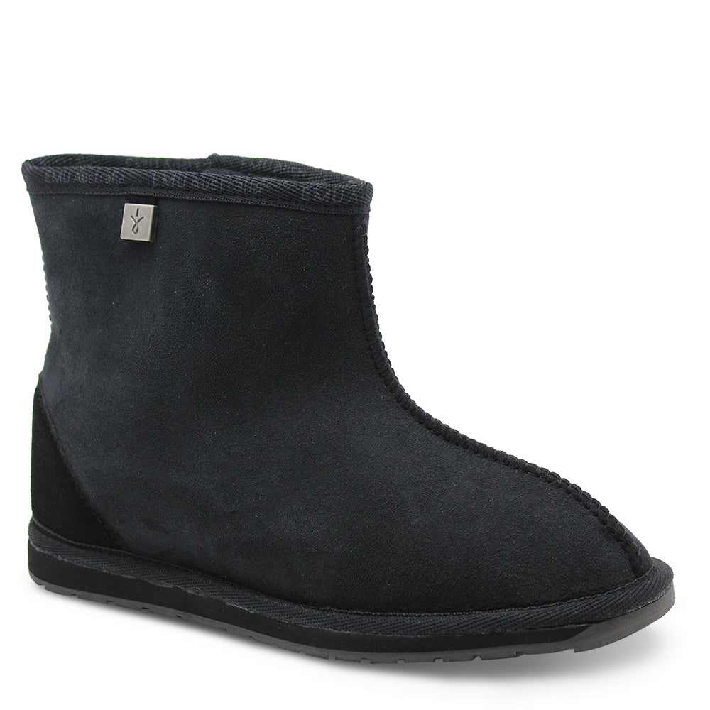 Emu Darwin Black Ugg boot slipper