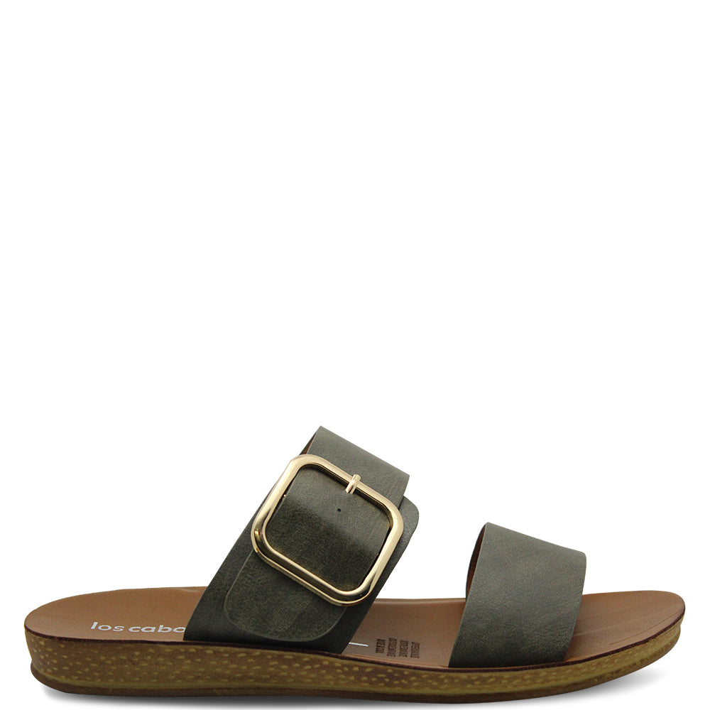 Los Cabos Doti Khaki Womens Slide