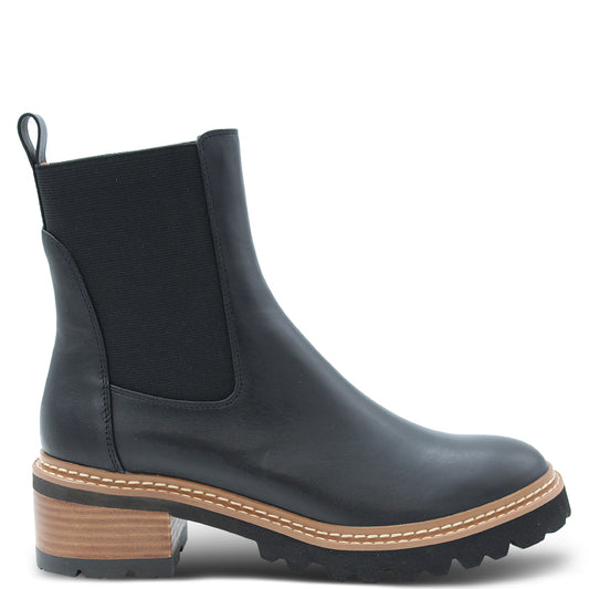 EOS Footwear Linear Women's Chunky Sole Boots Black