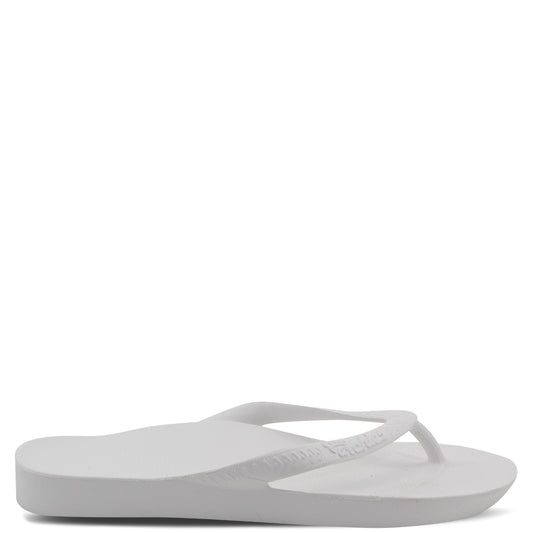 Archies Arch Support Thongs White
