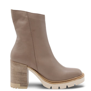 Bueno Lizzie Women's Heel Boots Stone