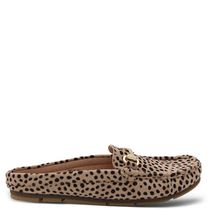 Laguna Quays Nat Women's Flat Slide Animal Print