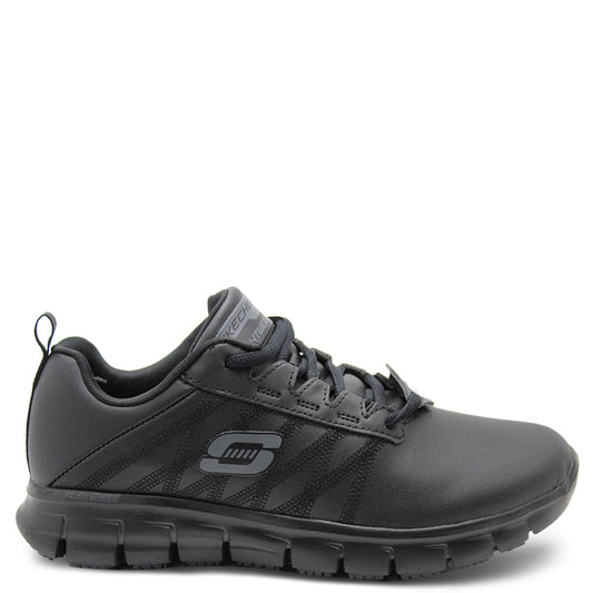 Skechers Erath Black Womens Work shoe