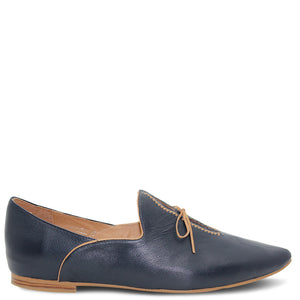 Top End Sommer Navy Womens Flat