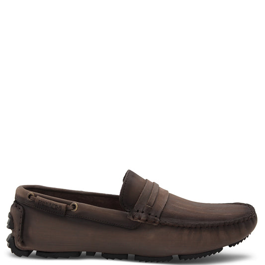 Ferracini Von Men's Dress Slip On Chocolate