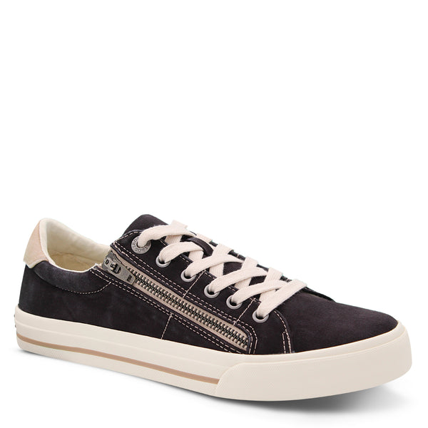 Taos Footwear Z Soul Women's Canvas Sneakers Black