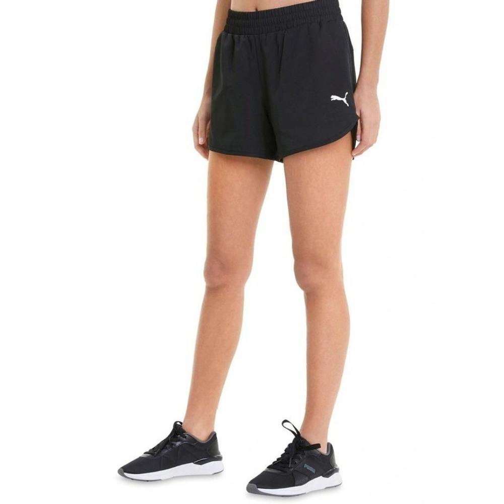 Puma Active 4" Women's Sports Shorts Black