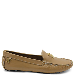 Andacco Alice Taupe Womens Moccasin