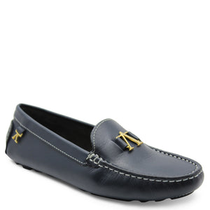 Andacco Alice Navy Womens Moccasin