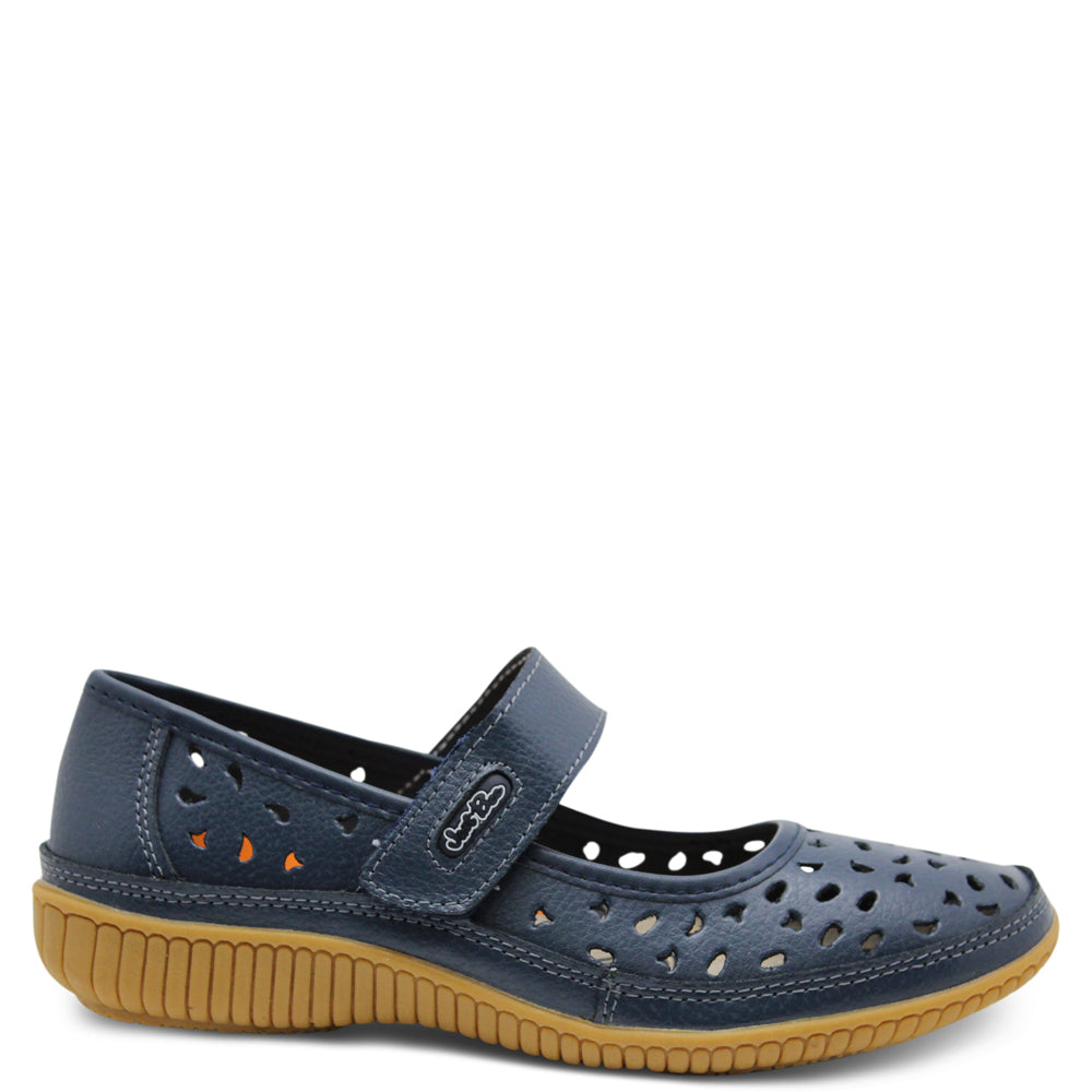 Just Bee Cale Navy Womens Shoe