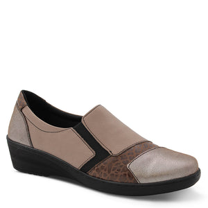 Cabello CP461-18 Women's Combo Wedge Taupe