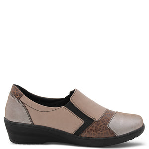 Cabello CP461-18 Women's Combo Wedge Taupe