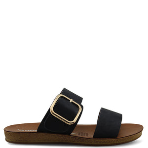 Los Cabos Doti Black Womens Slide