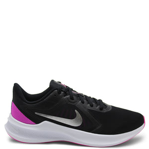 Nike Downshifter 10 Womens Black Pink Runner