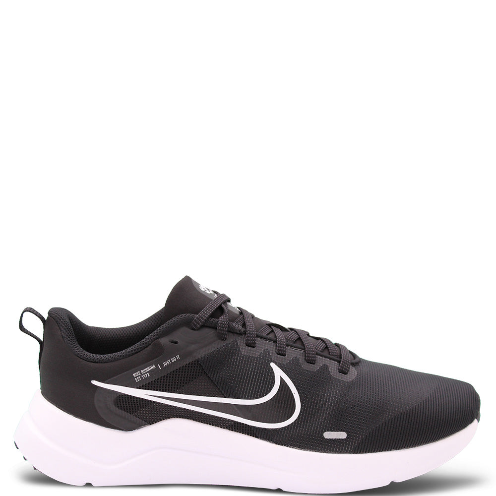 Nike Downshifter 12 Men's Running Shoes Black White