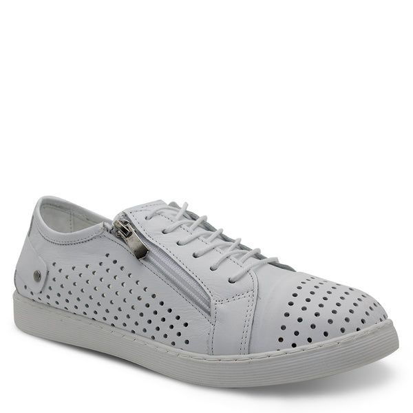 Cabello EG17 White Womens Casual Sneaker