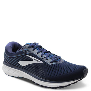 Brooks Ghost 12 Mens D Navy/Silver