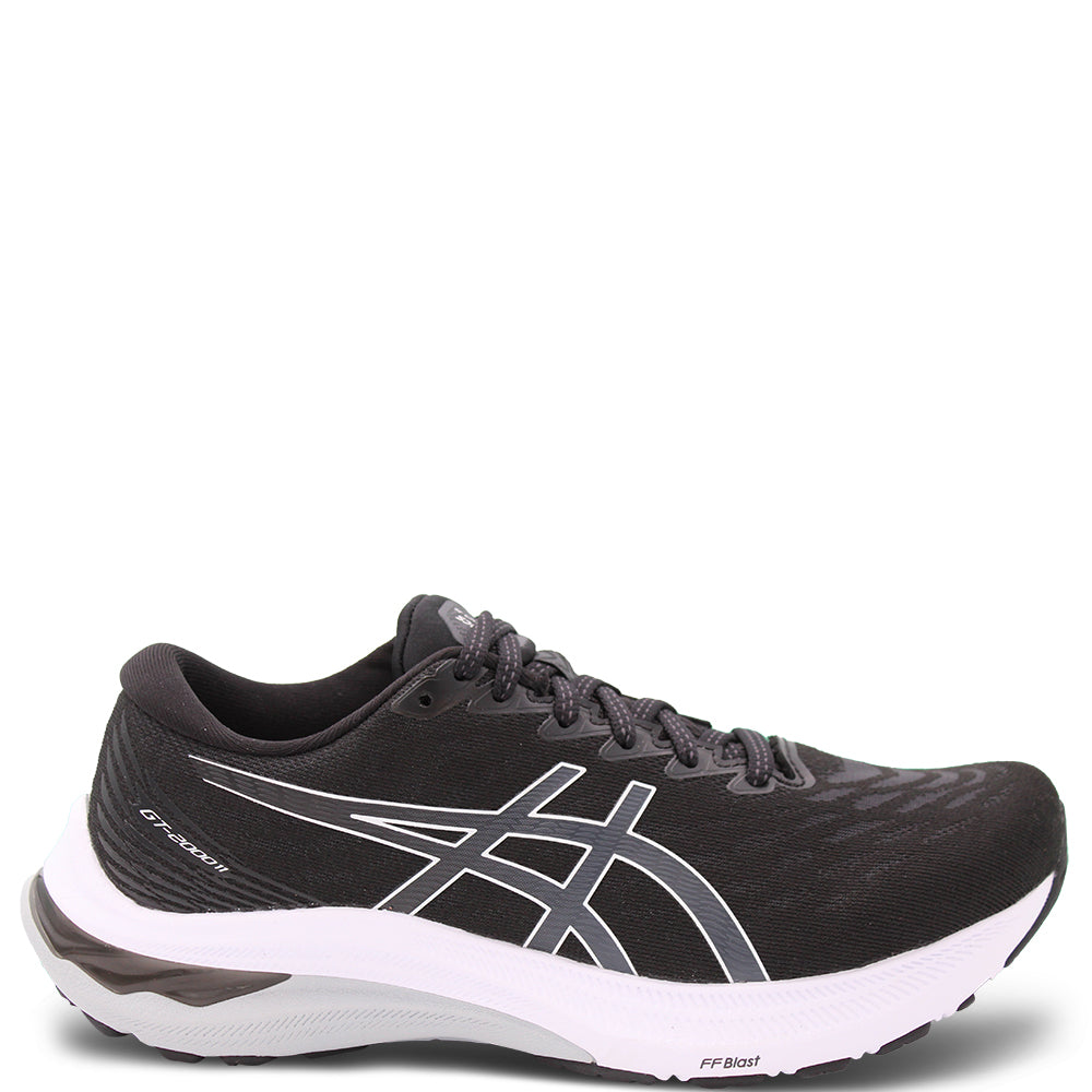 Asics GT2000 11 Women's Running Shoes Black White