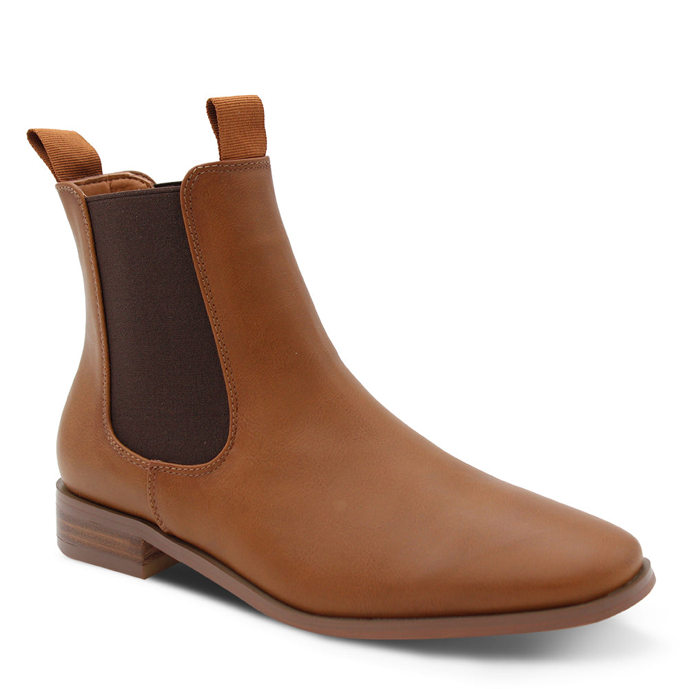 Verali Harper Women's Flat Boot Tan