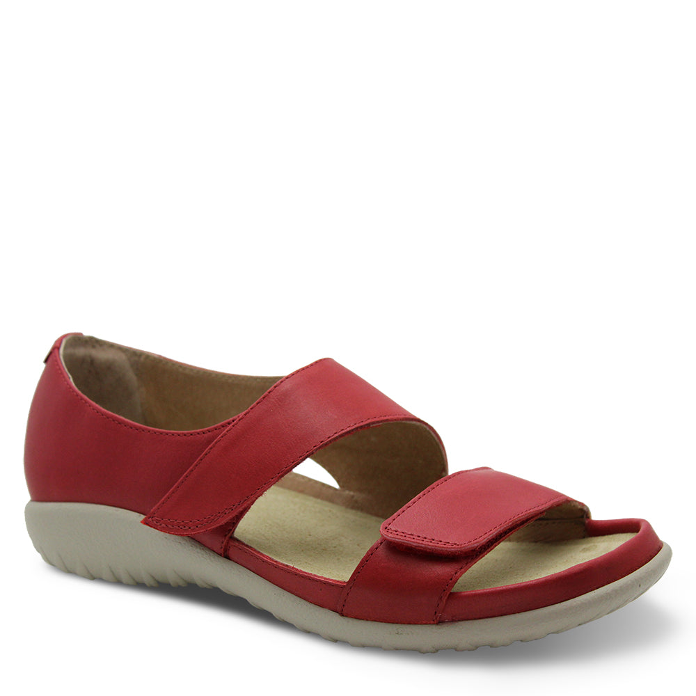 Manawa by Naot women's comfort sandals red
