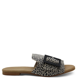 Walnut Meadow Slide Womens leopard sandal