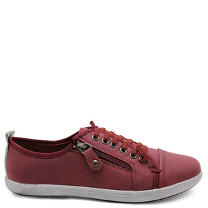 Step On Air New Zappo Burgundy Womens sneaker