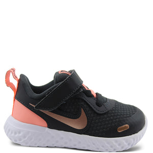 Nike Revolution 5 Toddler Pink/Black Running Shoe