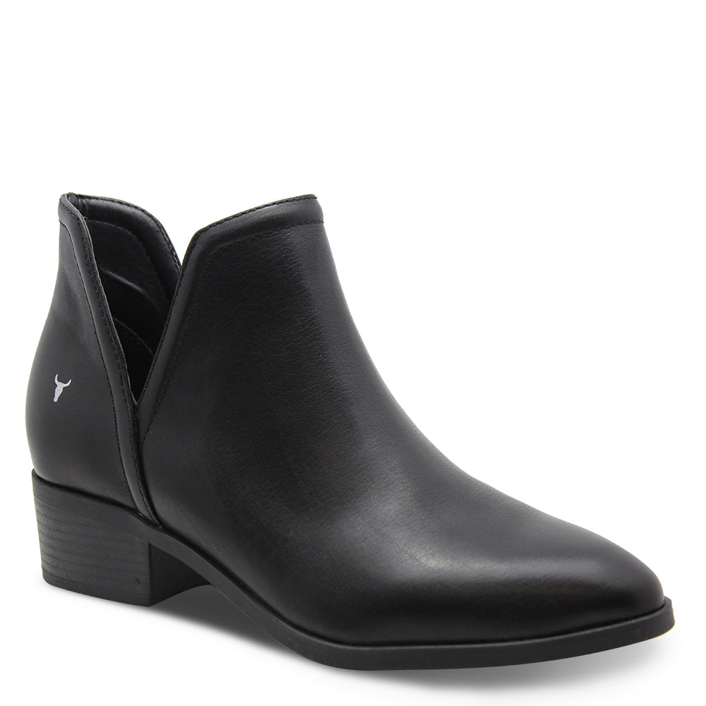 Windsor Smith Razel Womens Black Heel Boot