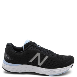 New Balance 680v6 Womens Black with Air
