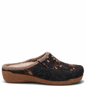 Taos Woolderness Charcoal Women's Slipper